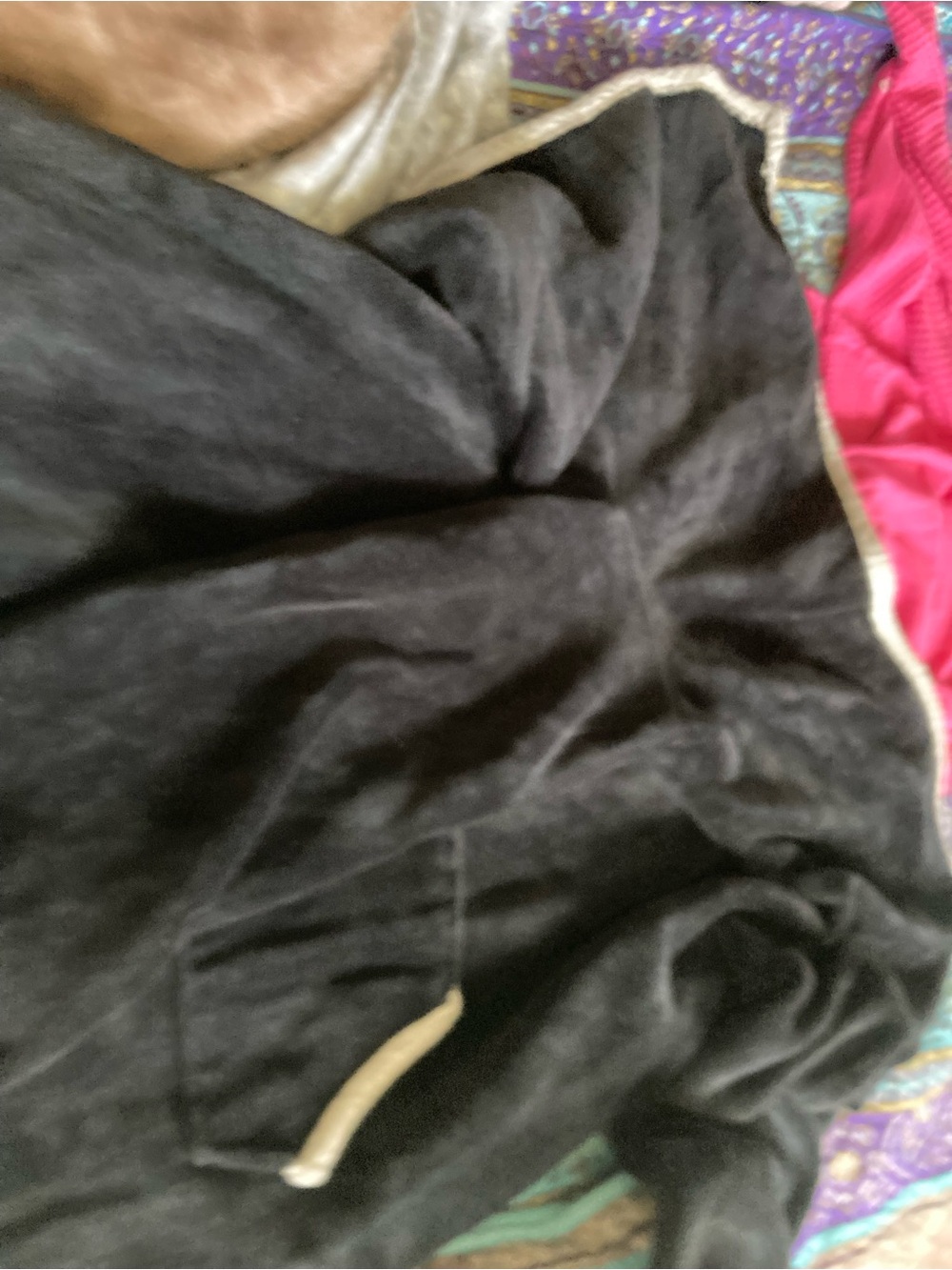Women’s Black Plush Hooded Jacket - Cozy Everyday Layer